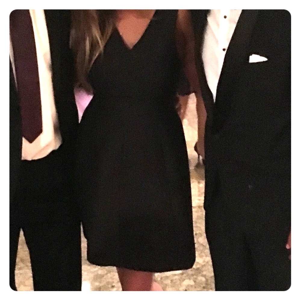 Classic black Halston Heritage dress Size 4